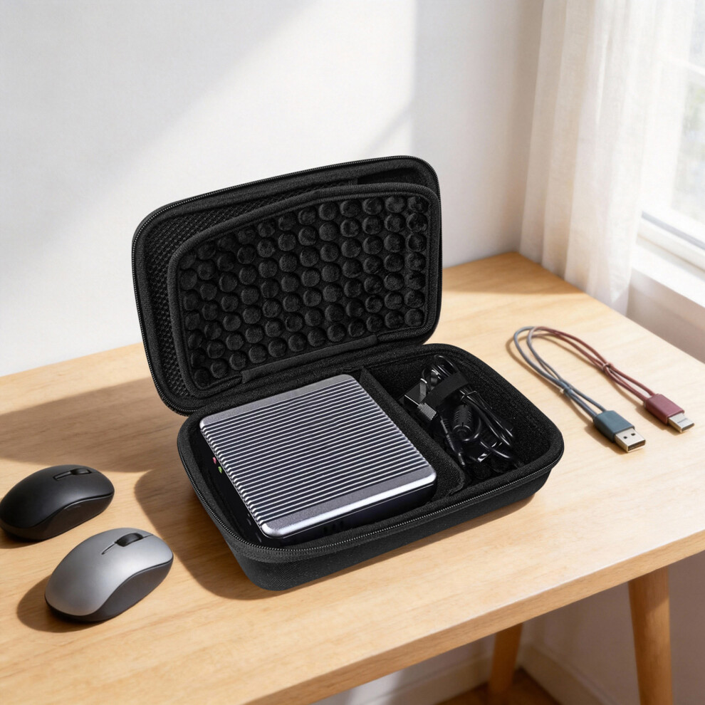 Hard Shell Carrying Case For Computer Host Large Capacity Shockproof Case 7695001163057