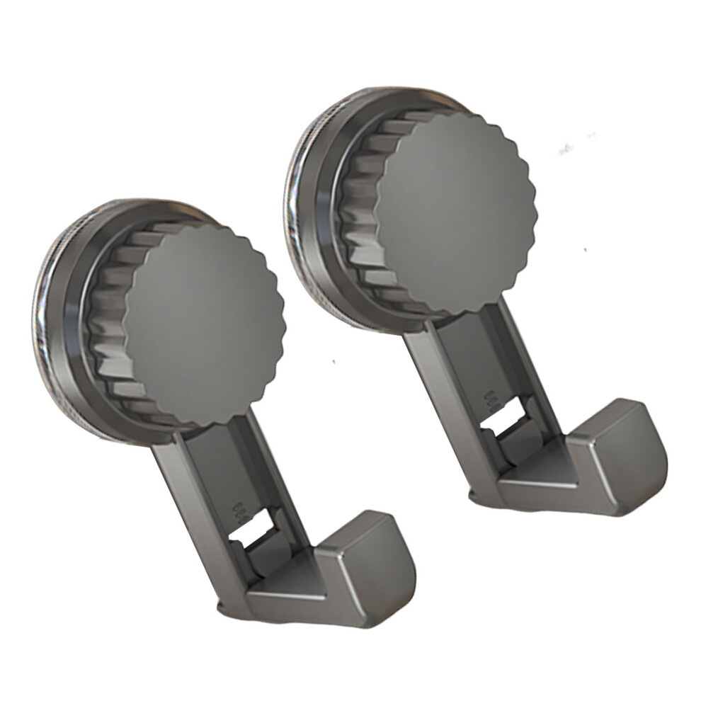 Extra Strong Suction Hook 2 Pack No Damage To Walls Easy Install Remove Gray A 7755000595294