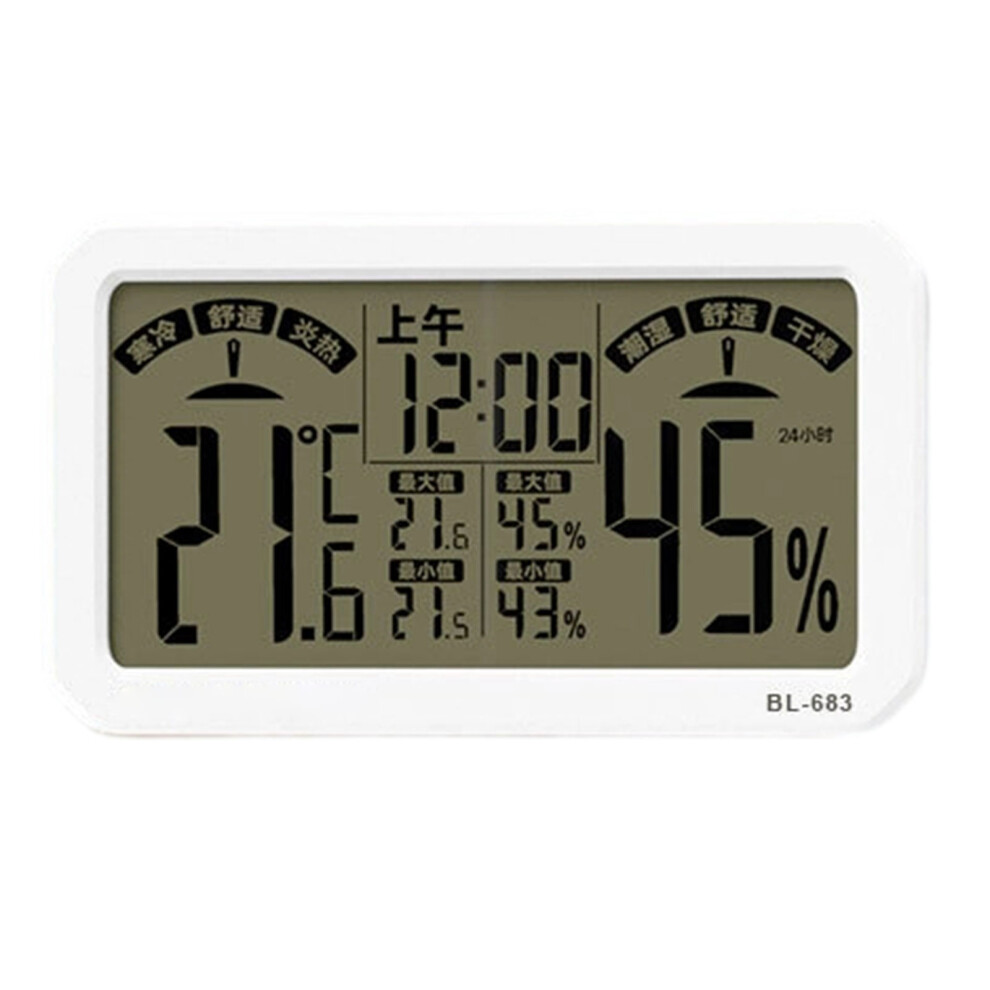 Digital Clock With Thermometers Hygrometer For Accurate Temperature Extra Large Screen 7755000654755