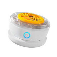 Powerful Fruit Vegetable Cleaning Machine Plastic Texture Quiet Operation White