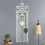 Macrame Drömfångare för Sovrum Drömfångare Väggdekor Stor Boho Vägghängande med Vävda Löv Dekorprydnad 3