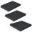 Extended Use Speaker Shock Absorbing Sponge Pad Sound Absorption Base Black C 1