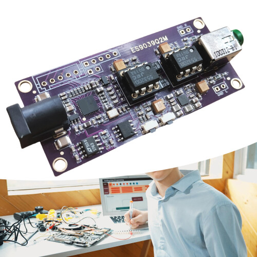 Low Noise ES9039Q2M Processing Decoding Board I2S input ES9039 Asynchronous strengthen 2