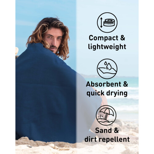 Fit-Flip Microfibre Towel - Compact, Ultra lightweight & Quick dry 1