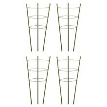 Climbing Strut Planter Plant Growing Climbing Frame 4 Pack Garden Plant Support Tomato Cage Planter Pot Holder