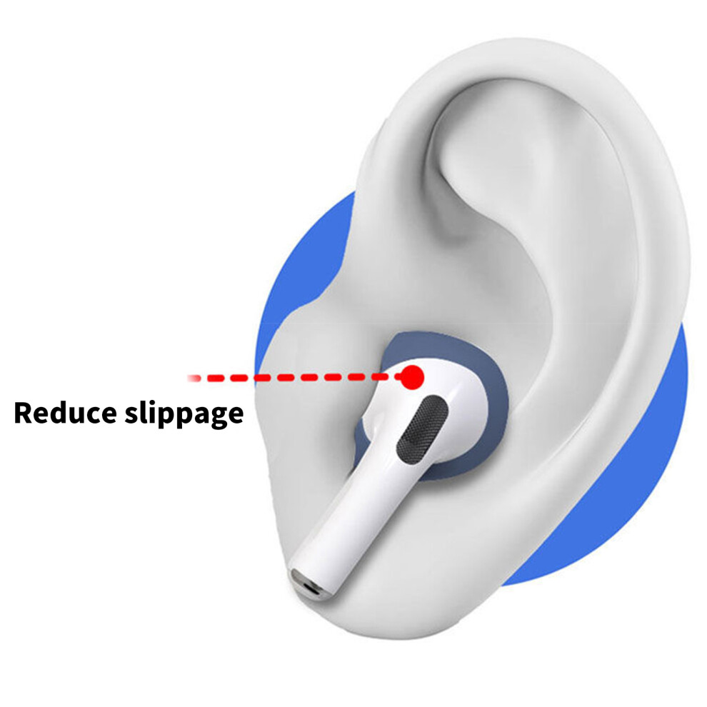 2Pcs Slim Design Nonslip Protective Silicone Cover For Dedicated Earbuds Case Pink 7695001173933