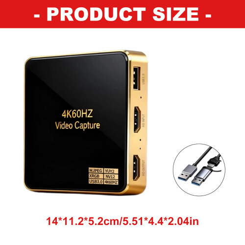 Highly Definition Video Capture Card 4K 60Hz Passthrough For Multiple Platforms 2