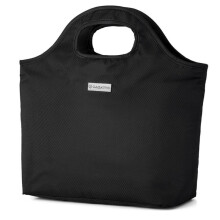 (Faded Black) Zagatto Insulated Lunch Bag for Women 11L Black 30x15x26.5cm Picnic Beach Travel Shopping ZG959