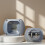 74mm Pneumatic Tweeter Speaker With Folded Diaphragm Technology Aluminum Panel 4 ohms 8
