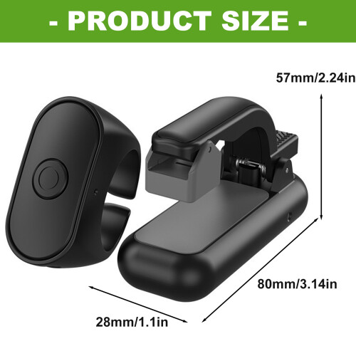 Case Consistent Page Pivoter Remote With Transducer Clip For Electronic Devices In 2