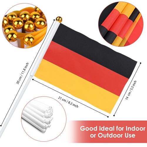 Ahfulife 48 Nations Countries Flags Stick World Cup Decorations 48PCS 1