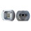 74mm Pneumatic Tweeter Speaker With Folded Diaphragm Technology Aluminum Panel 4 ohms 2