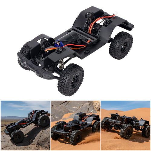 Replacement Chassis Frame 155mm Wheelbase Nylon for 1/18 Remote Vehicle 1