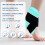 Breathable Ankle Compression Wrap Ankle Brace For Comfortable Wear Sleeve Black 2