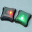 Helmets Flash Light With Tape Attachments For Cycling Night Black bottom red light 6
