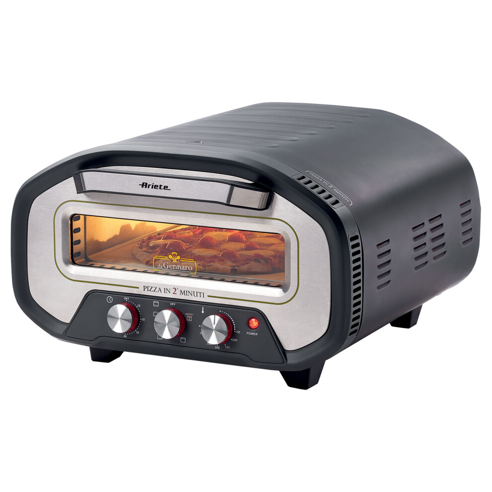 Ariete De Gennaro Electric Neapolitan Pizza Oven Black