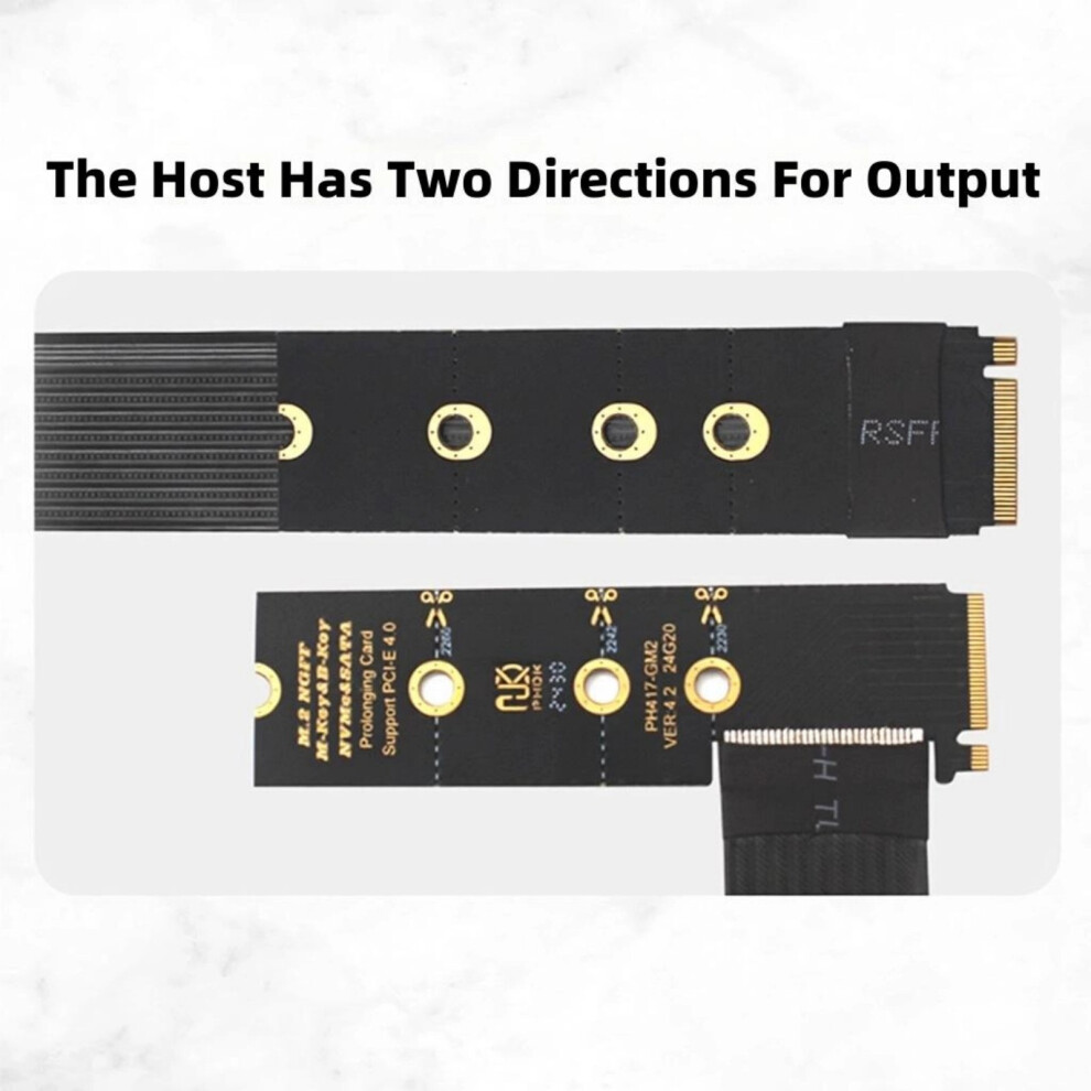 Pcie Data Transfer Cable Pcie4.0 To M.2 M Key Nvme Data Transfer Board Type A 7695001195003