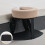 Adjustable Face Support Cushion For Massage Bed Comfortable Polyester  black with  bag 8
