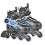 Hudora Leon Inline Skates, Black/Blue, Size 29-32 1