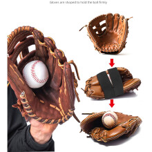 Adjustable Elastic Fastener Band for Baseball Gloves Softball Glove Wrist Brace Black