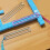 Acrylic Mahjong Line Reader Guide Line Measurement Tool 4PCS For Party Tile Game 3