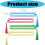 Acrylic Mahjong Line Reader Guide Line Measurement Tool 4PCS For Party Tile Game 5