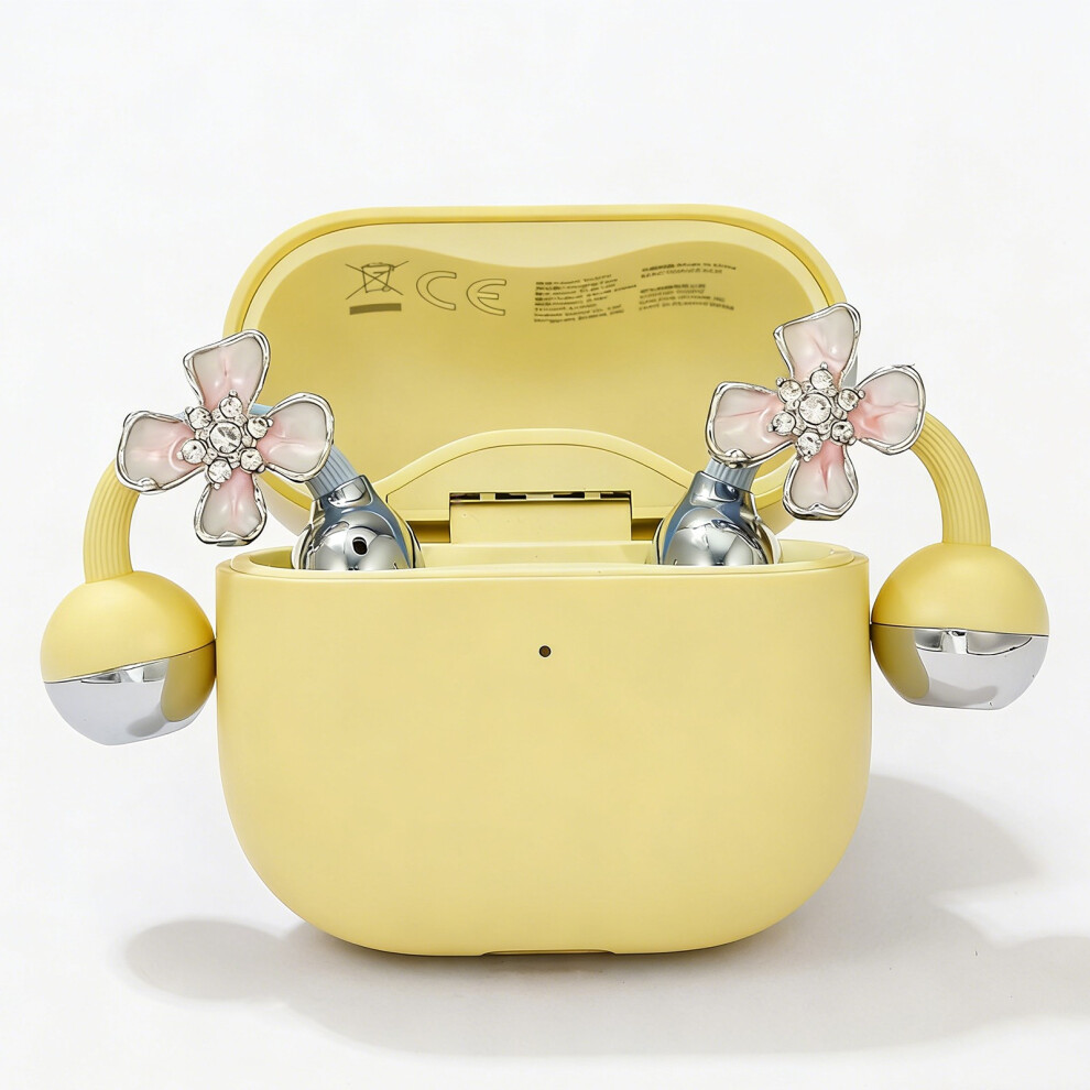 Ornamental Rhinestones Studded Ear Clip For Freeclip 1 2 Earbuds Elegant Functional 7695001158794