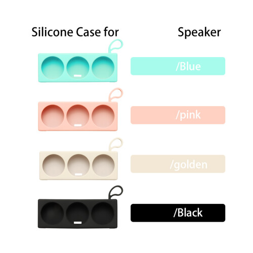 Durability Silicone Case for OH3S Portable Speaker Shockproof Design AntiSlip Grip Black 1