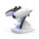 Convenient Wireless Chargers Dock For Gaming Controllers Double Port Fast Charge White 5