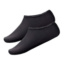 (30-33, Black) Water Shoes Non-Slip Quick-Dry Beach Shoes Black 38-41 Soft Comfortable Protect Feet from Sand Pebbles Shells Easy On Off