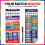 World Cup Wall Chart 2026 Ultimate Fan Kit (England Edition) – A1 5