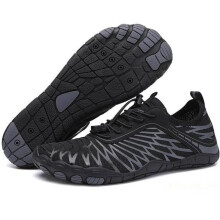(39 EU, White) Quick-Dry Breathable Water Shoes for Diving, Unisex Summer Barefoot Aqua Socks for Beach, Surf, Yoga, Black, Size 42 EU