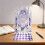 Adjustable Doll Display Stand For Action Figures Lightweight Floral Backdrop 02 5