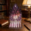 Adjustable Doll Display Stand For Action Figures Lightweight Floral Backdrop 02 7