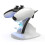Convenient Wireless Chargers Dock For Gaming Controllers Double Port Fast Charge White 8