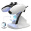 Convenient Wireless Chargers Dock For Gaming Controllers Double Port Fast Charge White 10