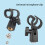 Adjustable Professional Sound Microphone Clamp Accessories Clip Holder B 7