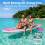 SereneLife Inflatable Stand Up Paddle Board, SUP Board- Paddleboards 3
