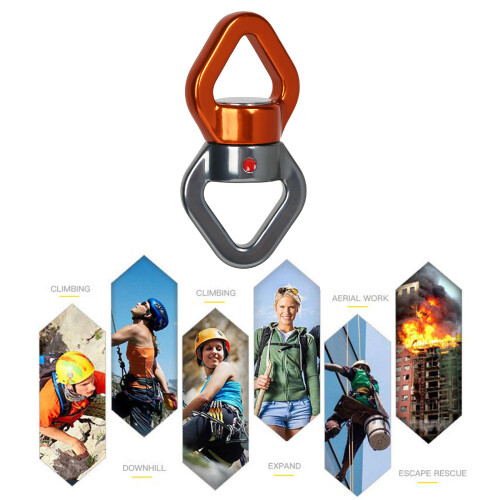 Swivels Safety Spinners Multifunction Rope Connector for Smooth Rotating 2