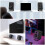 Speaker Stand with Sponge Vibration Dampener Minimizing Noise Secure Placement Black 10