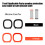 AntiSlip Silicone Cover For Sound Speaker Durability Protective Case Shell Black 5