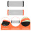 AntiSlip Silicone Cover For Sound Speaker Durability Protective Case Shell Black 6
