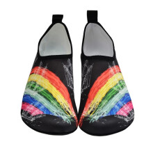 (42/43) Unisex Cotton/Rubber Beach Water Shoes Multicolor 38/39 EU