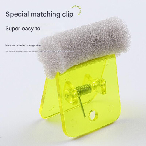Foam Brush Wipe Cleaning Brush for Comfortable Table Tennis Glues Application 1
