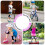 Kids/Youth Knee Pad Elbow Pads Guards Protective Gear Set for Roller 6