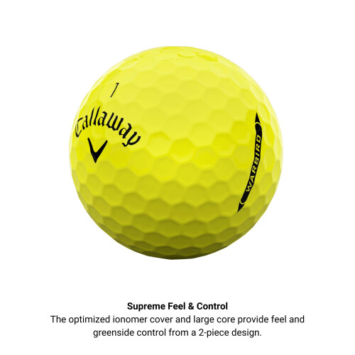 Callaway Callaway Golf Warbird Golf Ball Yellow 1