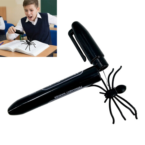 Shockingly Realistic False Spiders Pen Prank Pen Safe Plastic Joke Item All Ages 1