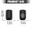 Silicone Speaker Case With Enhanced Durability Simple Clip On  For Mini ASM01A Green 5