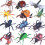 4PCS Simulation Insect Figures PVC Model Figurine for Kids Science Education B 3
