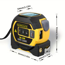 (80m) High Precision Laser Rangefinder Steel Tape Measure